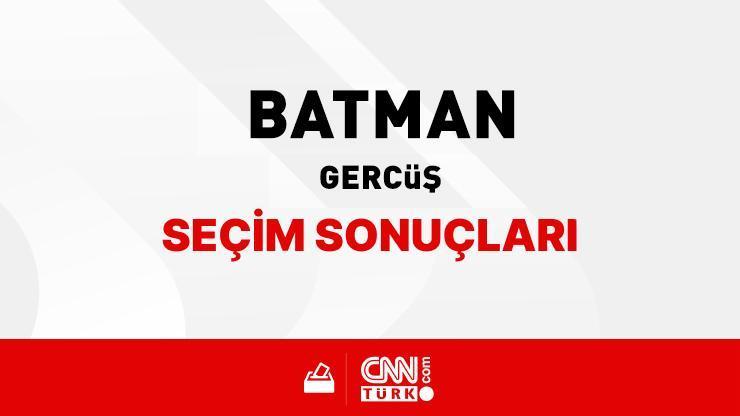 Batman Gercüş Seçim Sonuçları 2024 - Batman Gercüş Kim Kazandı