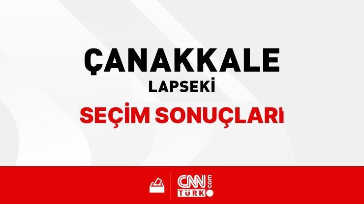 Çanakkale Lapseki Seçim Sonuçları 2024 - Çanakkale Lapseki Kim Kazandı
