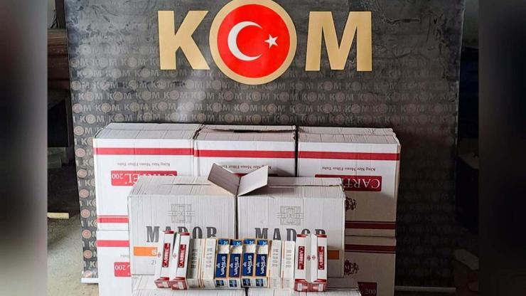 Akhisar’da kaçakçılık operasyonu