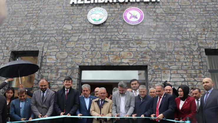 Kayseride Şuşa Azerbaycan Evi törenle açıldı