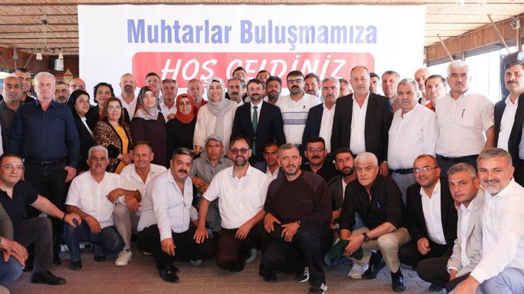 Başkan Sarıyıldız muhtarlarla buluştu
