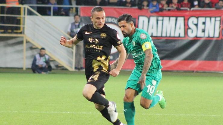 Çorum FK ile Bodrum FK, final biletini rövanşa bıraktı