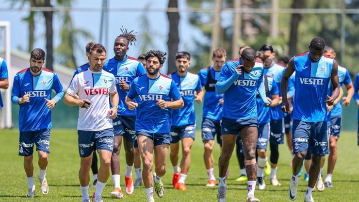Kupa finali öncesi Trabzonsporun kamp kadrosu belli oldu