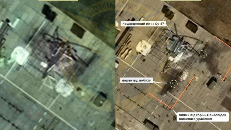 Ukrayna, Rusya’nın Su-57 savaş uçağını vurdu