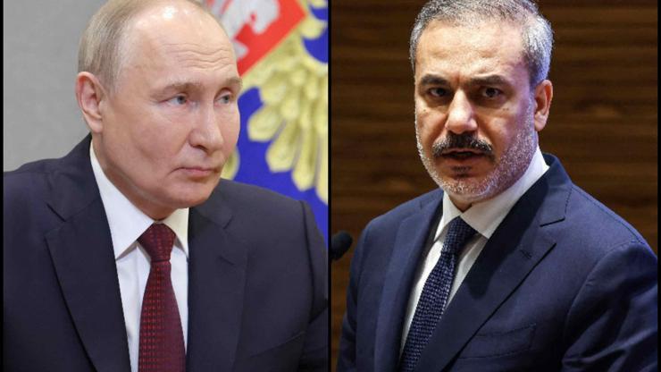 SON DAKİKA: Rusya Devlet Başkanı Putin, Hakan Fidan ile görüşecek