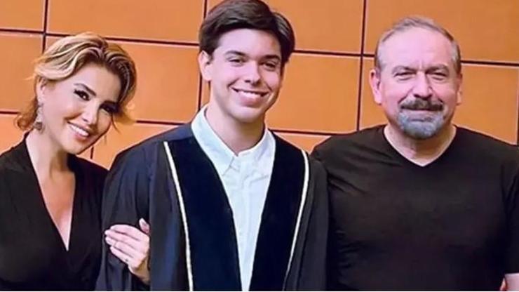 Gülben Ergen paylaştı Oğlu Atlas liseyi bitirdi