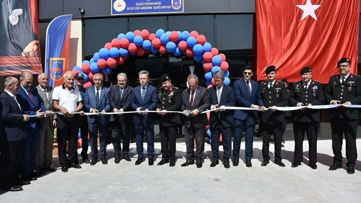 Salihlide Jandarma Asayiş Noktası törenle hizmete girdi