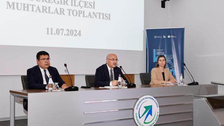 Vali Köşger, muhtarlarla buluştu