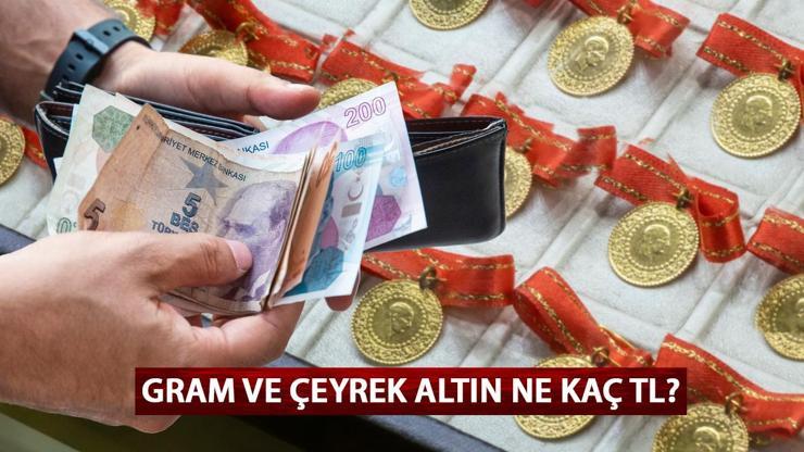 ALTIN FİYATLARI 4 AĞUSTOS 2024 | Bugün gram, yarım, çeyrek ve tam altın ne kadar, kaç TL