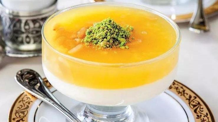 Astarlı sütlaç nedir Astarlı Sütlaç nasıl yapılır MasterChefte Astarlı Sütlaç (Zerde tatlısı, safranlı)