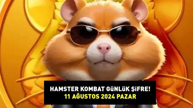 🐹HAMSTER KOMBAT GÜNLÜK ŞİFRE 11 AĞUSTOS 2024 Hamster Kombat günlük kombo kartları