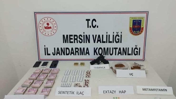 Mersin’de uyuşturucu operasyonu: 5 gözaltı