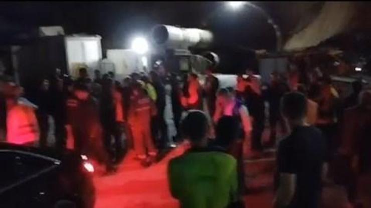 Bayburtta yapım aşamasındaki tünelde kısmı göçük: 1 ölü, 3 yaralı