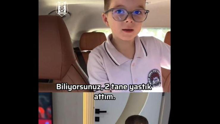 Beşiktaş’tan minik taraftarına büyük jest