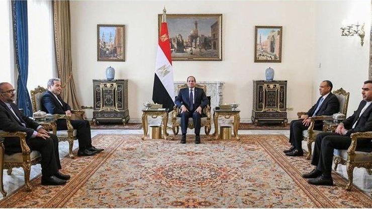 İran Dışişleri Bakanı Arakçi, Mısır Cumhurbaşkanı Sisi ile görüştü