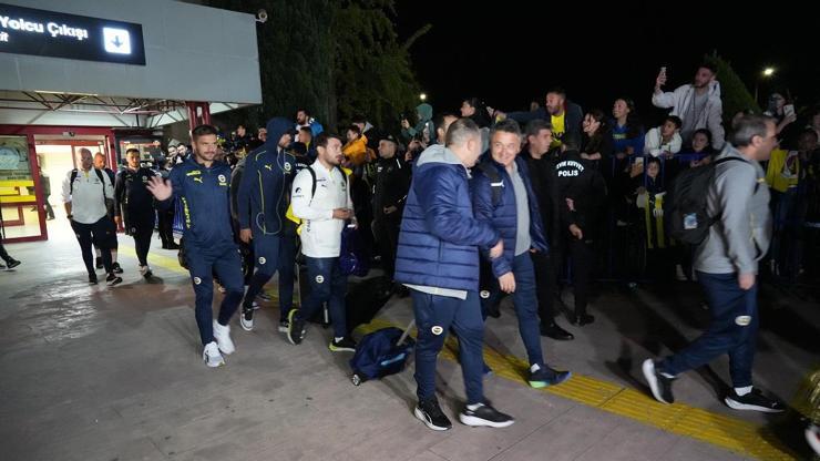 Fenerbahçe, Samsun’da coşkuyla karşılandı