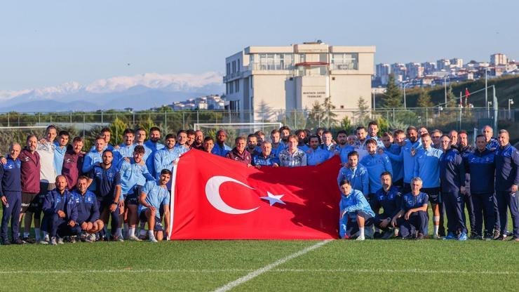 Trabzonspordan çifte antrenman Fenerbahçe maçı hazırlıkları devam etti...