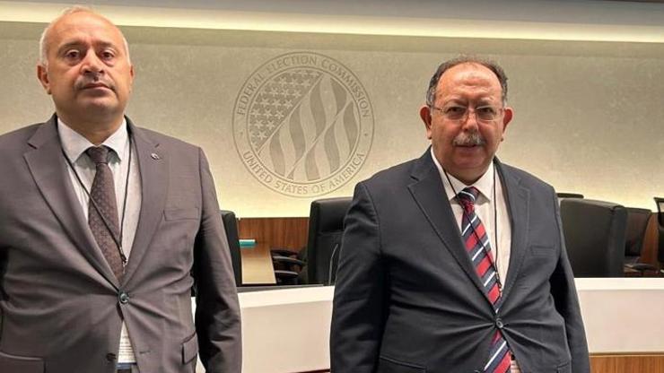YSK Başkanı Yener, ABD seçimini yerinden takip edecek