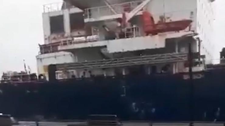 �stanbul Bo�az�'nda b�y�k tehlike atlat�ld�!