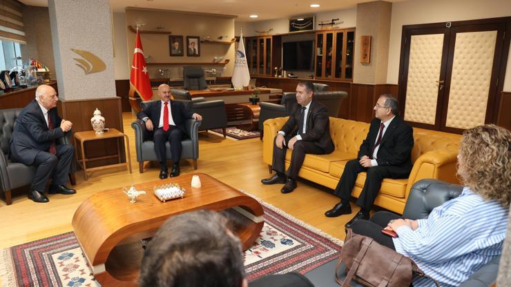 Azerbaycanlı akademisyenler, Düzce Üniversitesi Rektörü Prof. Dr. Sözbiri ziyaret etti