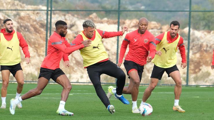 Hatayspor Göztepe maçı hazırlıklarını sürdürdü