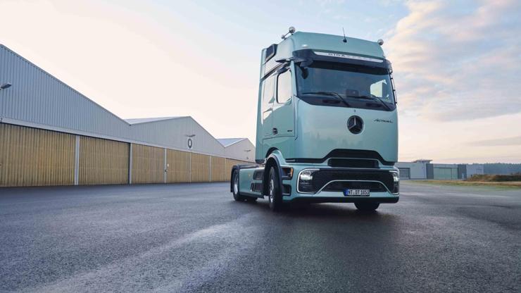 Yeni Actros Aksaraydan yola çıktı