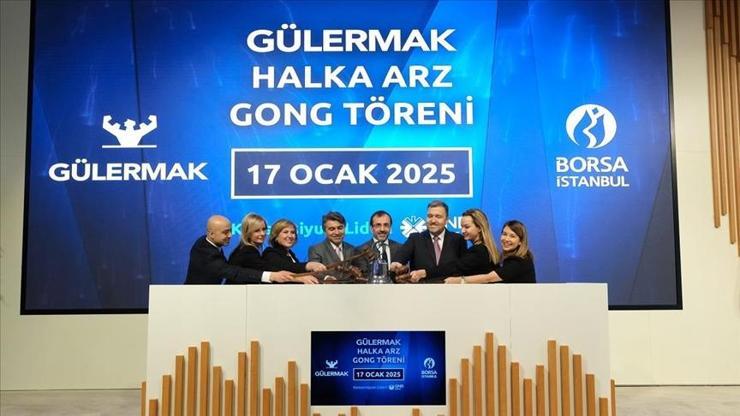 Gülermak, Borsa İstanbulda işlem görmeye başladı