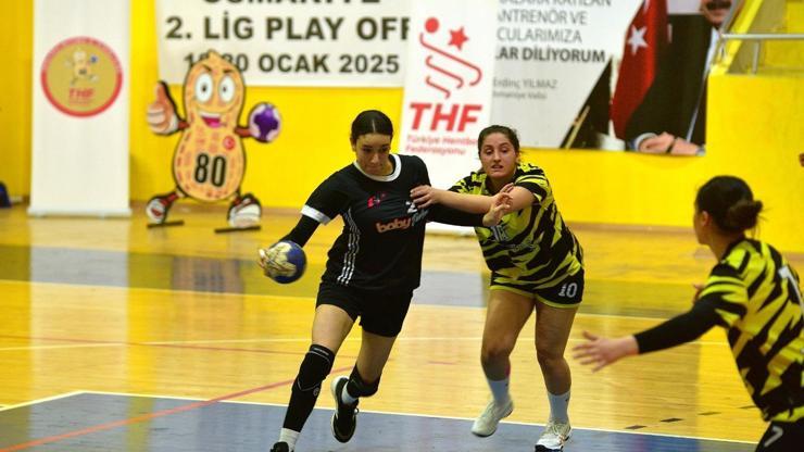 Hentbol kadınlar 2nci Lig Play-Off grup müsabakaları tamamlandı