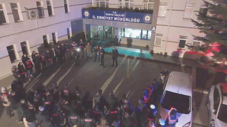 Konyada fuhuş operasyonu; 9 kişi tutuklandı