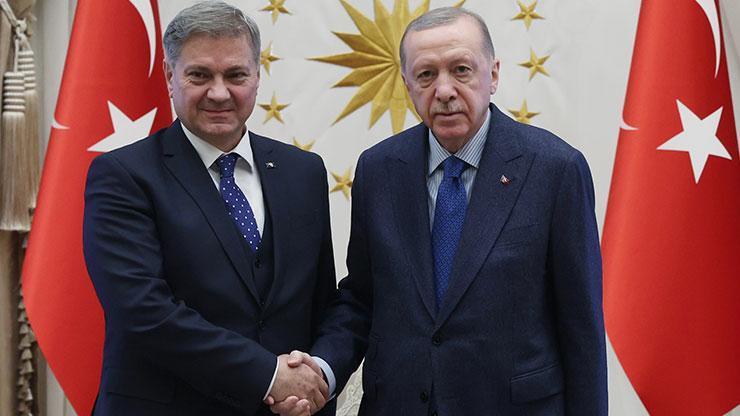 Cumhurbaşkanı Erdoğan, Zvizdici kabul etti
