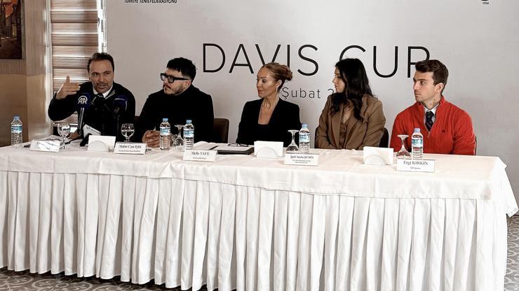 Davis Cup Türkiye - Meksika Dünya Grubu 1 play-off tanıtım toplantısı yapıldı