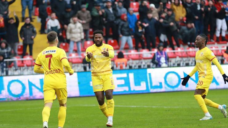 Kayserispor, Konyaspor’dan 3 puanı 3 golle aldı