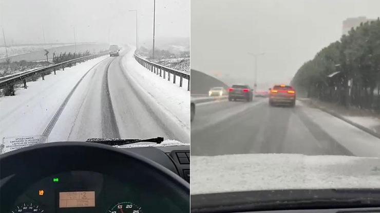 SON DAKİKA HABERİ: İstanbulda kar yağışı başladı