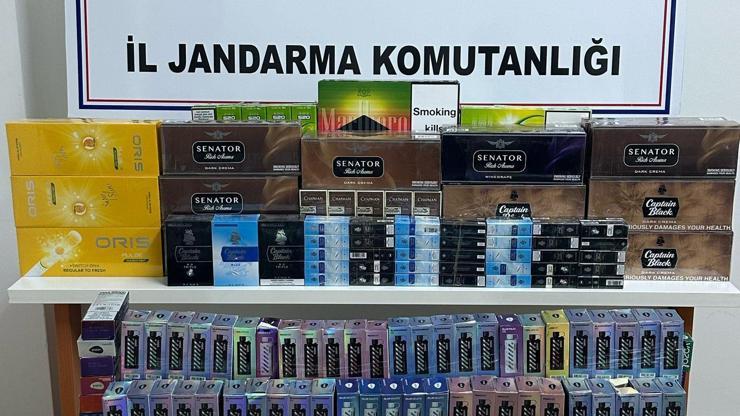 Batmanda 1290 kaçak sigara ele geçirildi