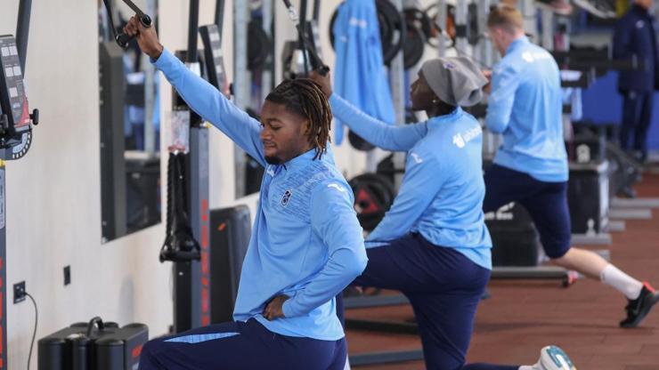 Trabzonspor kuvvet çalıştı