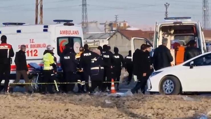Konyada TIR, ekip otosuna arkadan çarptı; 1 polis şehit oldu, 2 polis ağır yaralandı