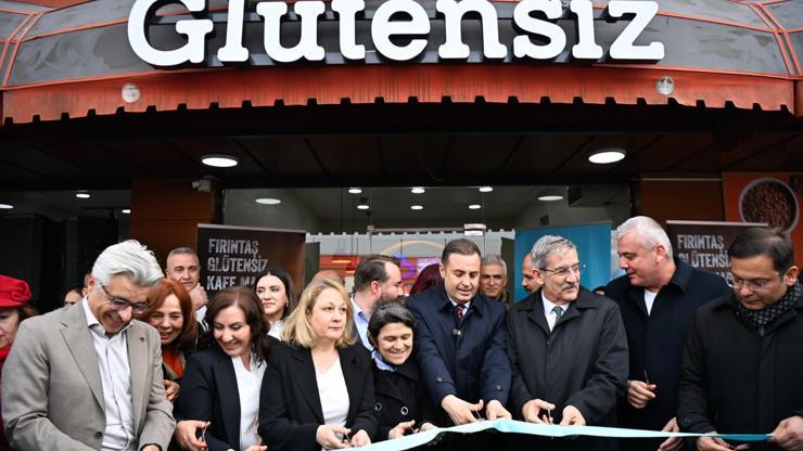 Balıkesirde Fırıntaş Glütensiz Kafe Market açıldı