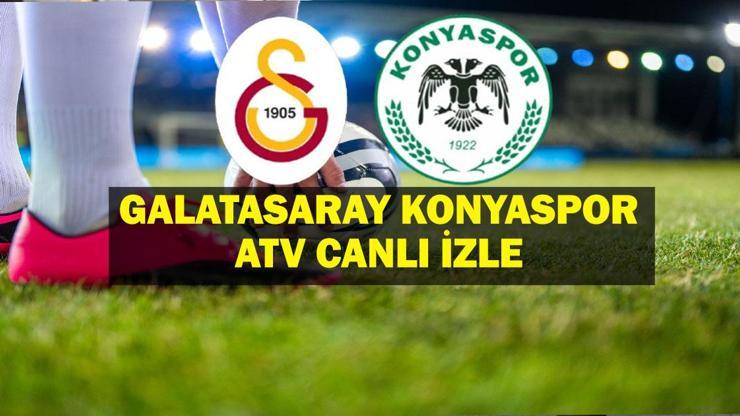 Frekans bilgileri: Galatasaray Konyaspor Maçı Canlı İzle: Galatasaray Konyaspor Maçı ATV Canlı İzle Galatasaray Konyaspor Muhtemel 11