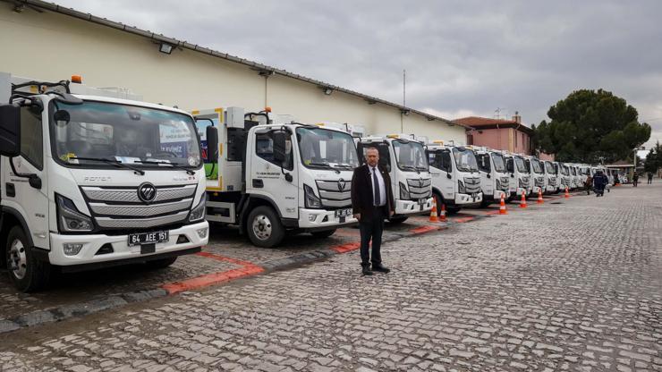 Uşak Belediyesinde kiralık araç dönemi sona erdi
