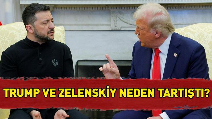Trump, Zelenskiyi neden kovdu Trump Zelenskiye ne dedi, neden tartıştılar Beyaz Sarayda gergin görüşme