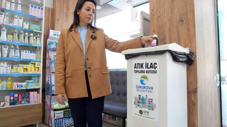 Çukurova Belediyesi 2 ton atık ilaç topladı