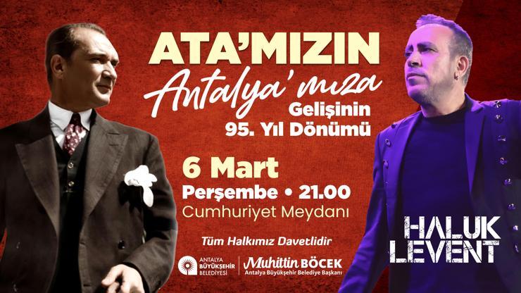 Cumhuriyet Meydanında Haluk Levent Konseri