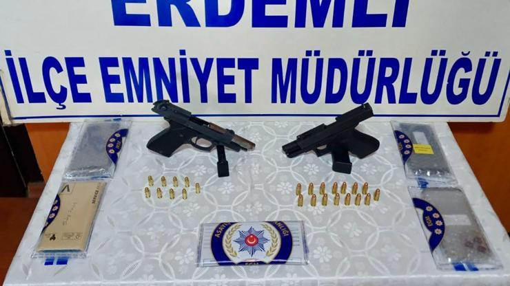 Erdemli’de şantajla para isteyen 5 şüpheli yakalandı