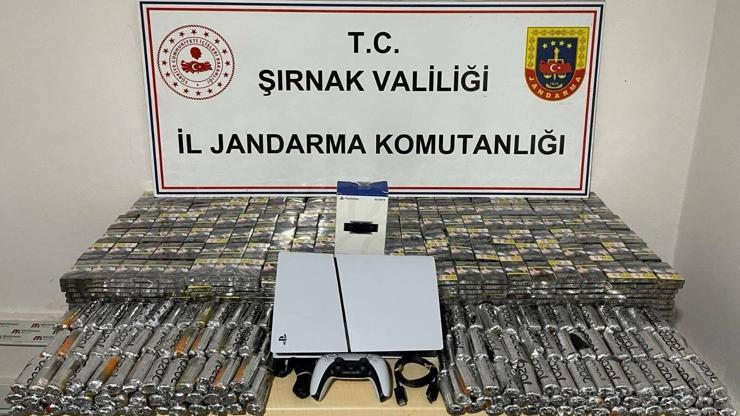 Şırnak’ta 1 haftadaki kaçakçılık operasyonlarında 23 gözaltı