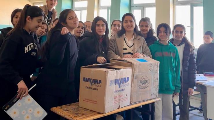 Silopi’de öğrencilerden ramazan kolisi