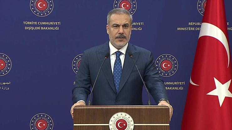 Son dakika haberi: Dışişleri Bakanı Hakan Fidandan önemli açıklamalar