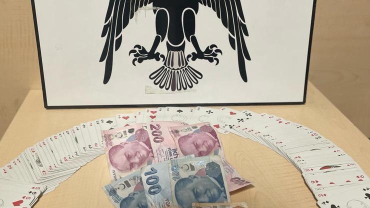 Trabzonda kumar oynayan 5 kişiye 45 bin 235 lira ceza kesildi