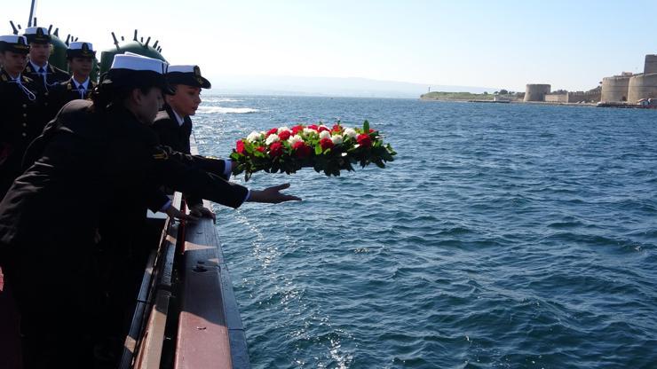 Kadın bahriyelilerden TCG Nusret ile 8 Mart anısı seyri