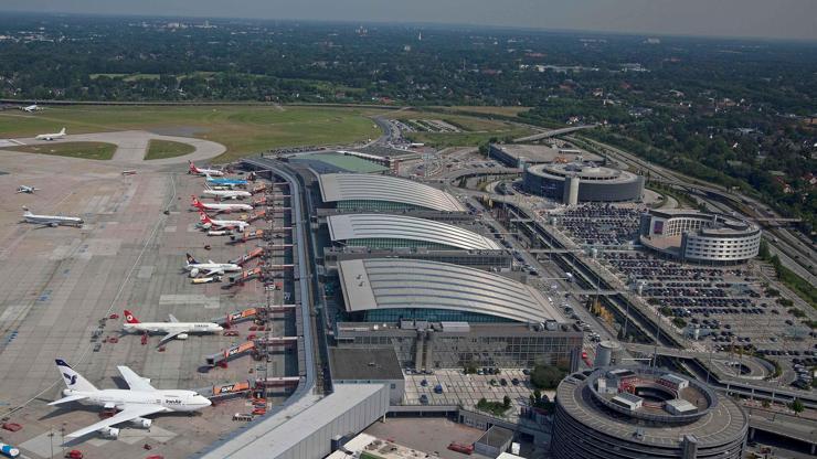 Hamburg Havalimanında grev nedeniyle tüm uçuşlar iptal