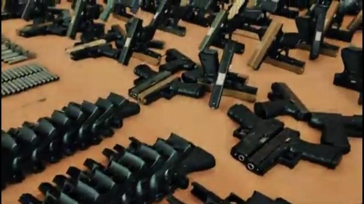Mersin’de silah kaçakçılarına yönelik operasyon